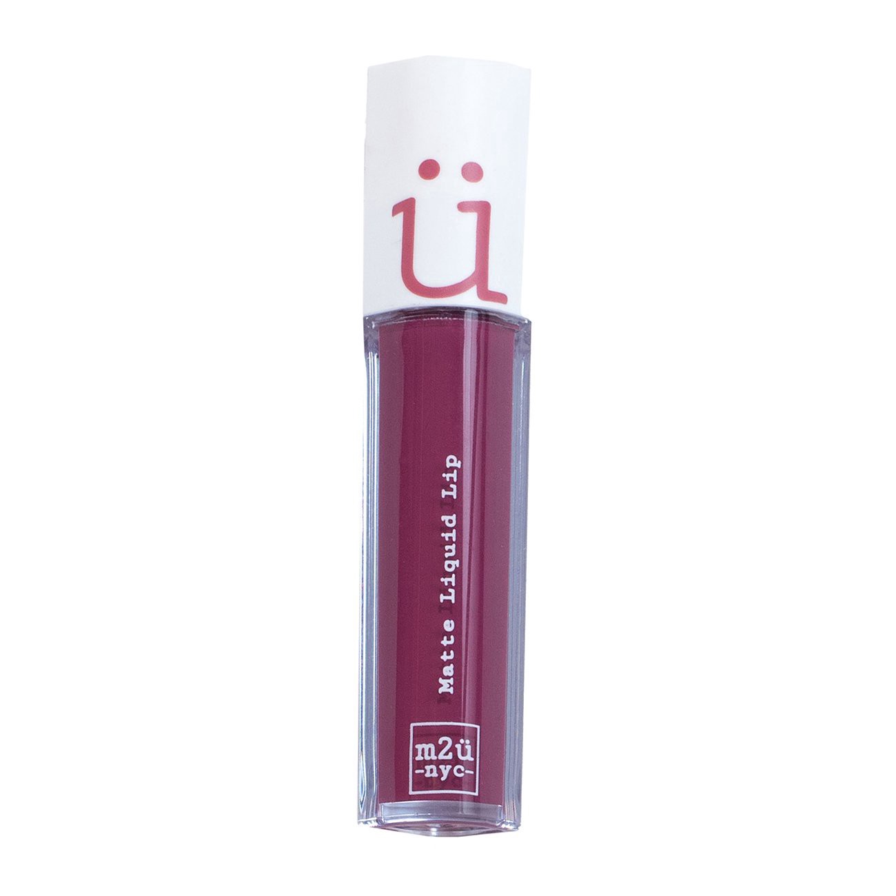 slide 1 of 1, M2U NYC Matte Liquid Lip Gloss - Plum, 1 ct