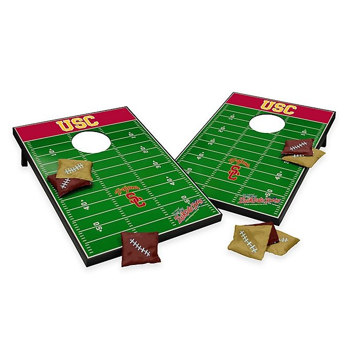 slide 1 of 1, NCAA USC Field Tailgate Toss Cornhole Game, 1 ct