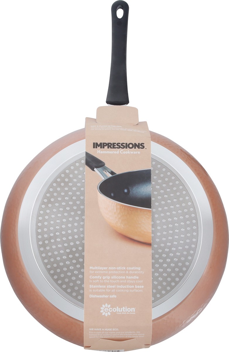 slide 3 of 9, Ecolution Impressions 12 Inch Non-Stick Fry Pan 1 ea Sleeve, 1 ct