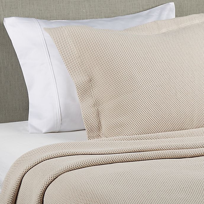 slide 1 of 1, Frette At Home Porfido Queen Coverlet - Stone, 1 ct