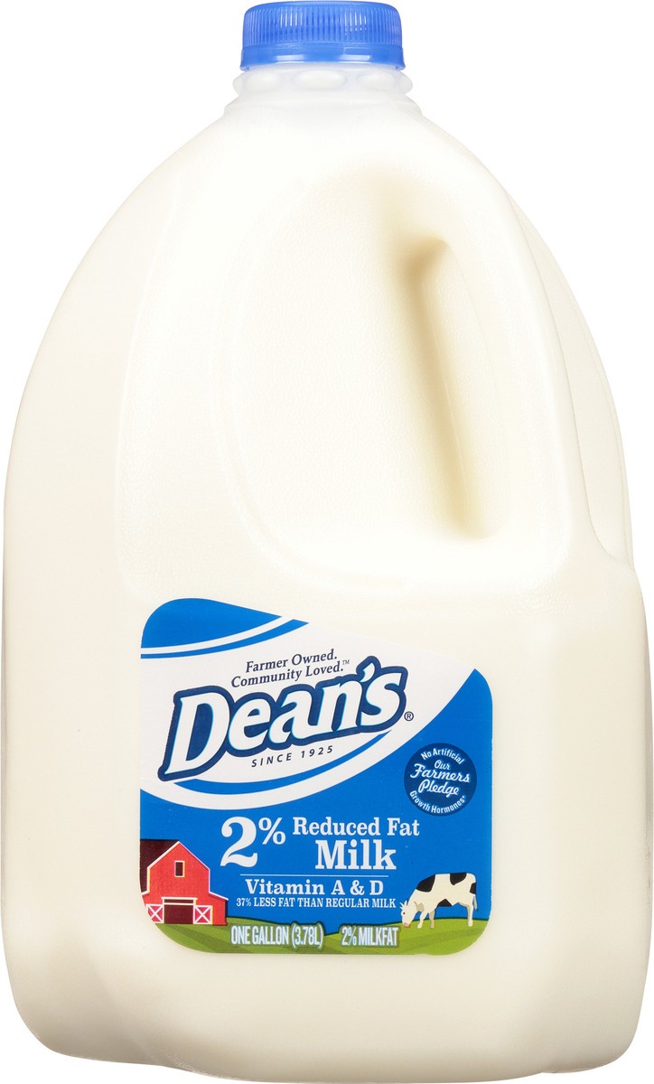 slide 6 of 14, Dean's Dairy 2% Reduced Fat Milk with Vitamin A and D, Milk Gallon - 1 Jug, 1 gal
