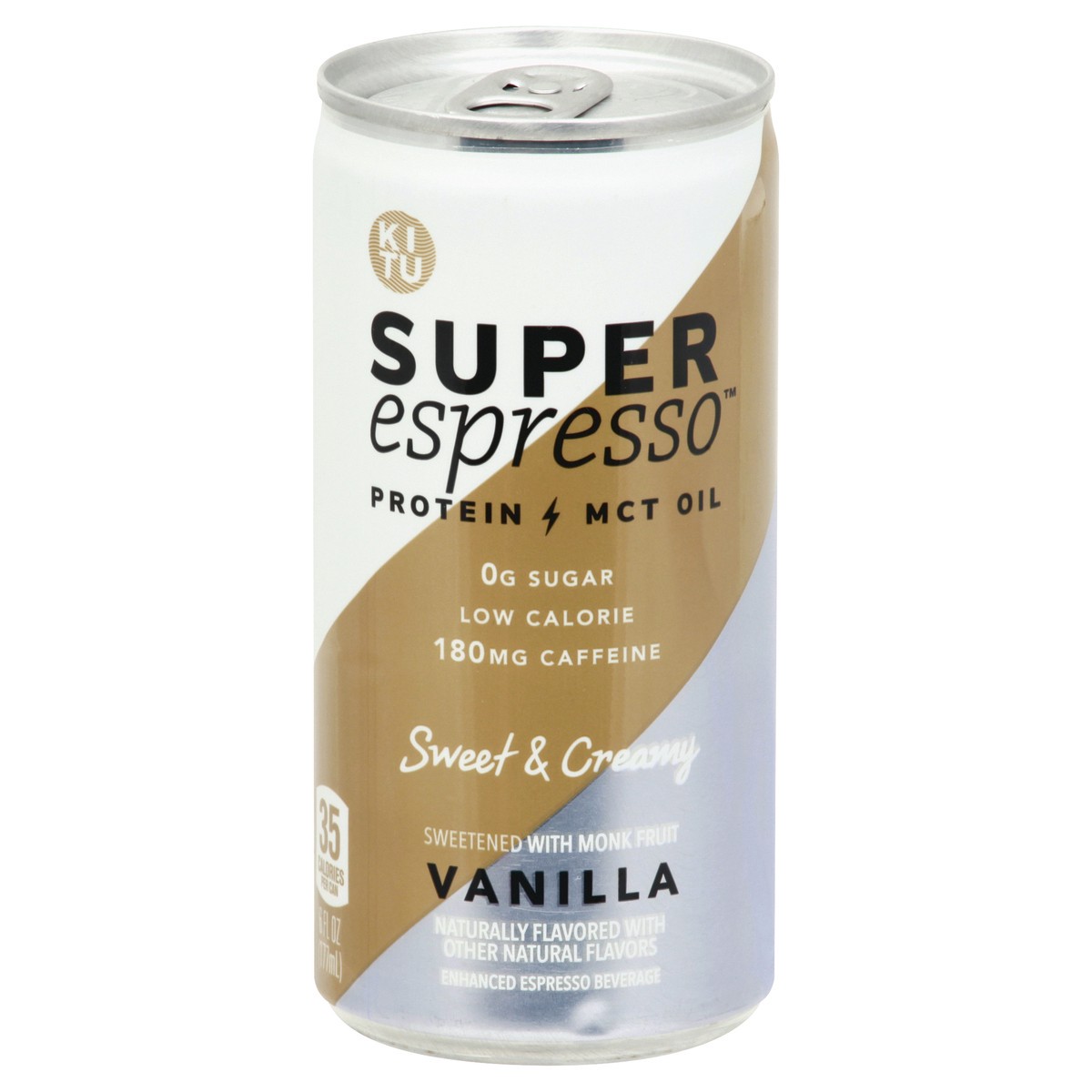 slide 1 of 12, Kitu Vanilla Super Coffee, 6 oz