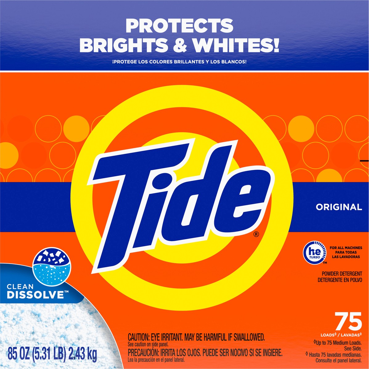 slide 3 of 9, Tide Original Powder Detergent 85 oz, 85 oz
