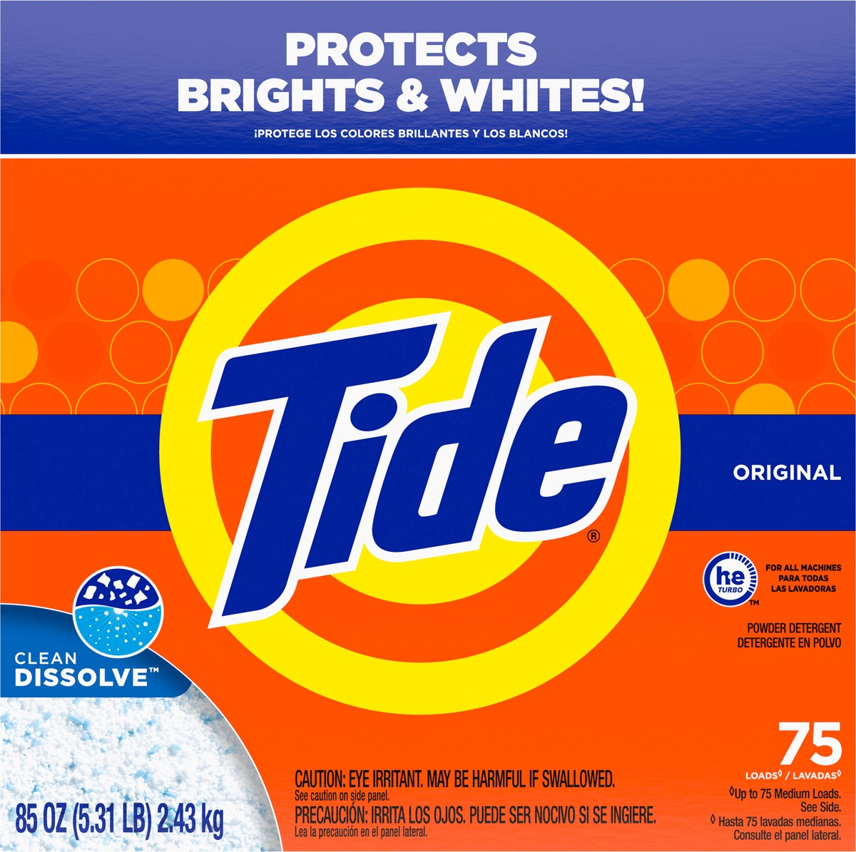 slide 9 of 9, Tide Original Powder Detergent 85 oz, 85 oz