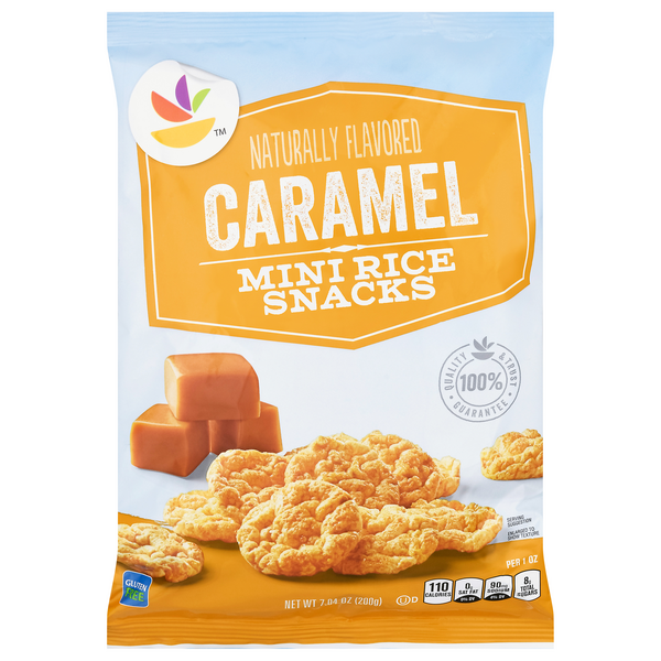 slide 1 of 1, Giant Rice Snacks Caramel Mini, 7.04 oz