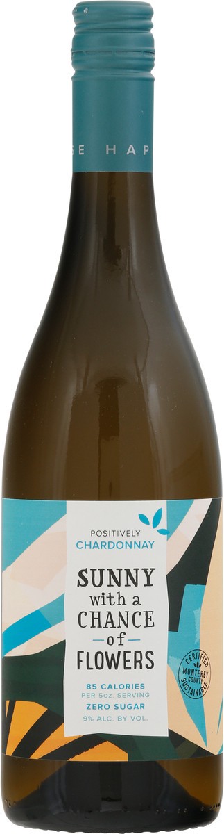 slide 6 of 9, Sunny with a Chance of Flowers Positively Chardonnay 750 ml, 750 ml