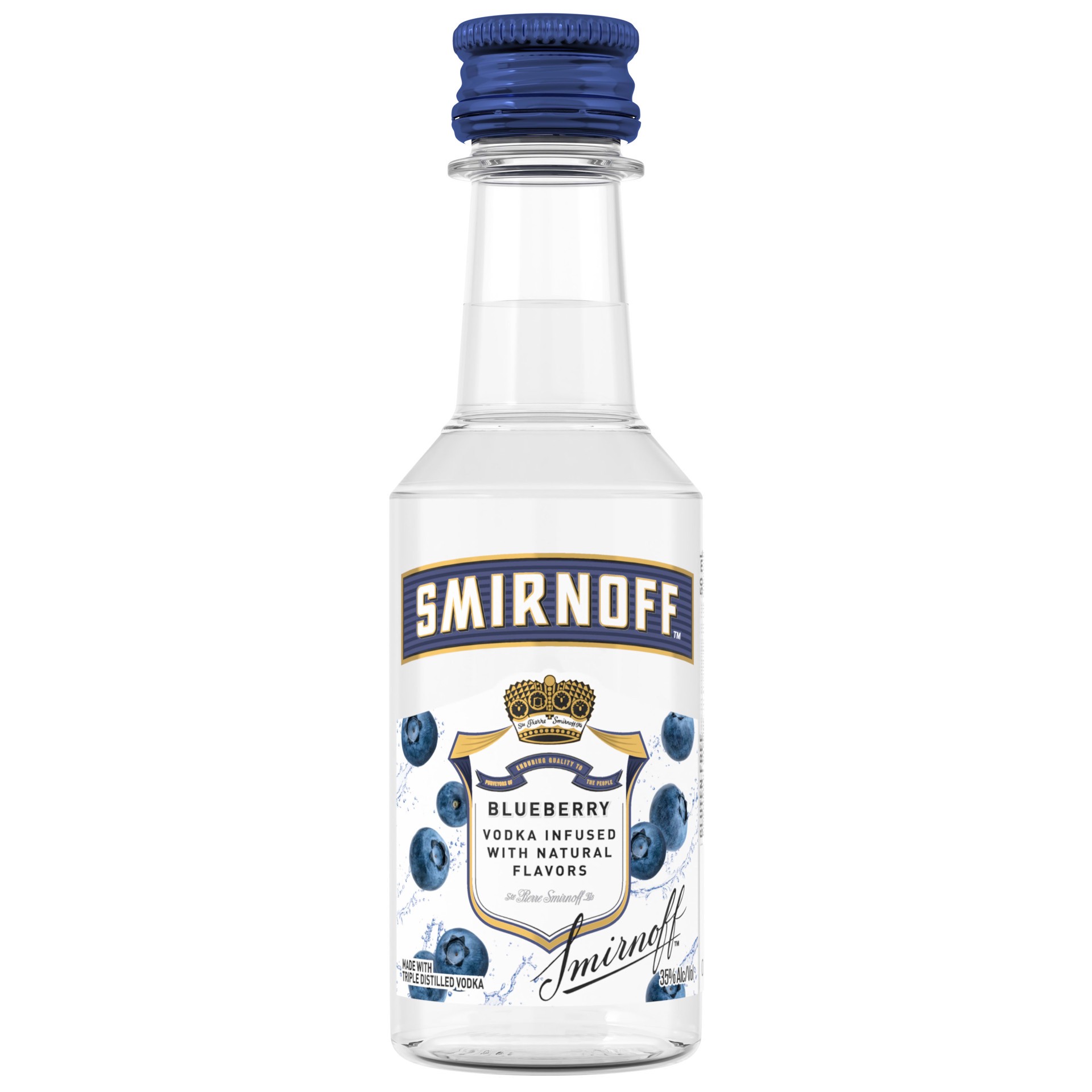 slide 1 of 4, Smirnoff Blueberry, 50 ml