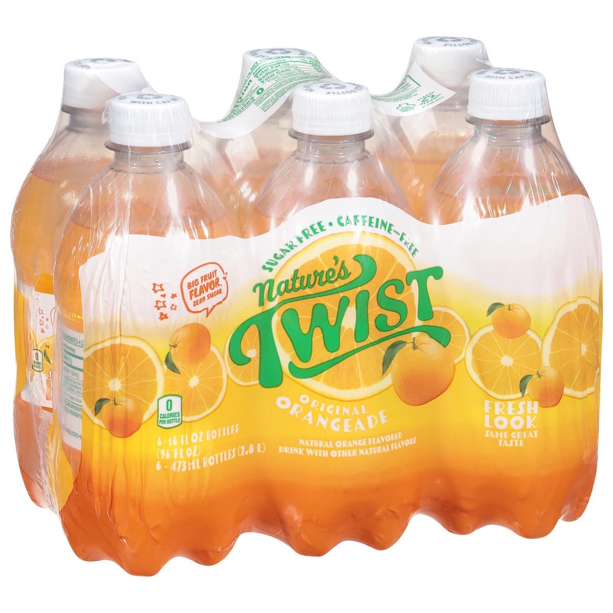 slide 4 of 12, Nature's Twist Original Orangeade - 6 ct, 6 ct