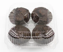 Bakehouse Double Chocolate Muffins 4 Count