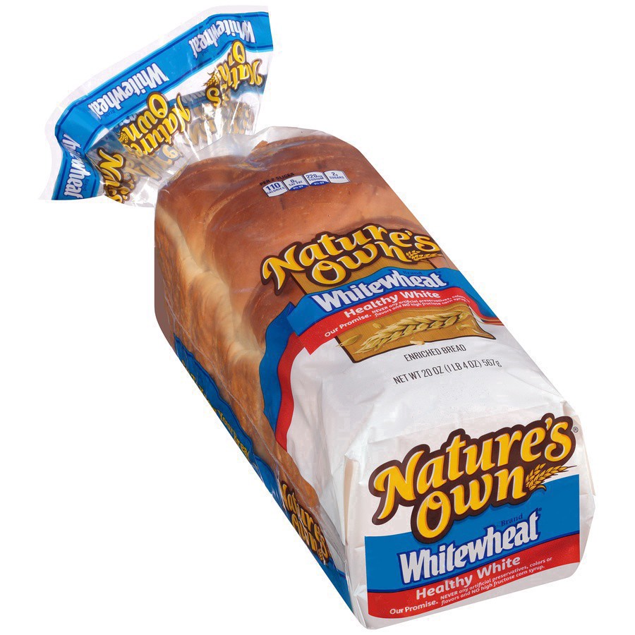 slide 17 of 85, Nature's Own White Wheat Bread - 20oz, 20 oz