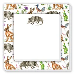 RosanneBECK Notepad Stack Set - Texas Critters
