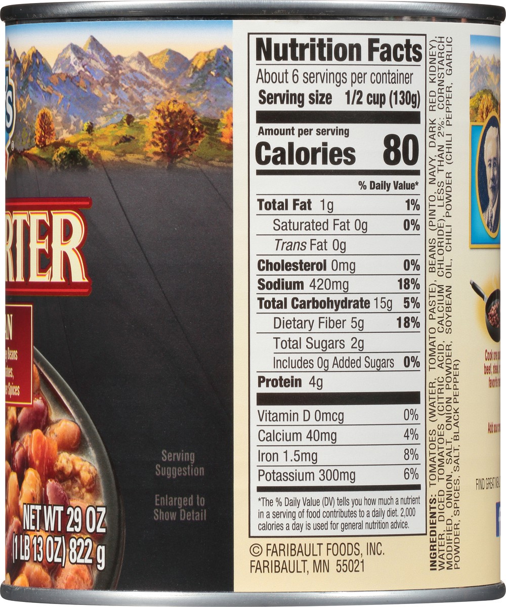 slide 6 of 9, Kuner's Triple Bean Chili Starter 29 oz, 29 oz