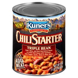 Kuner's Triple Bean Chili Starter 29 oz