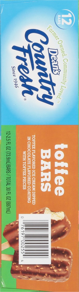 slide 13 of 13, Country Fresh Toffee Bars, 12 ct