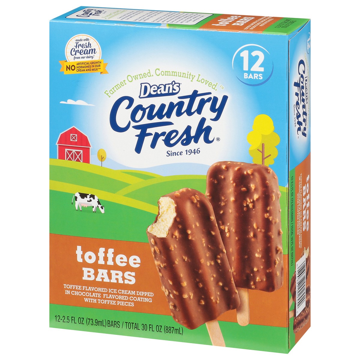 slide 7 of 13, Country Fresh Toffee Bars, 12 ct