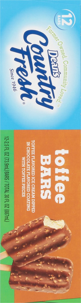 slide 2 of 13, Country Fresh Toffee Bars, 12 ct