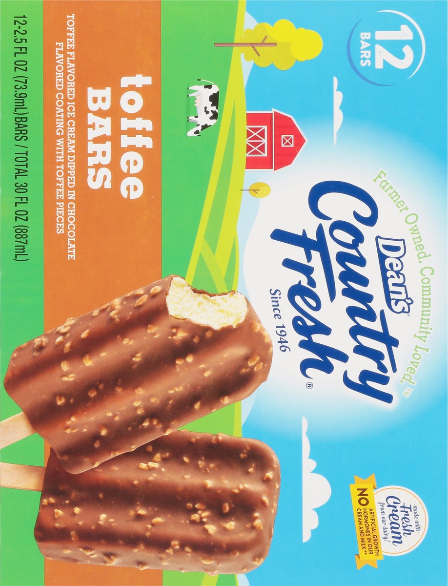 slide 5 of 13, Country Fresh Toffee Bars, 12 ct