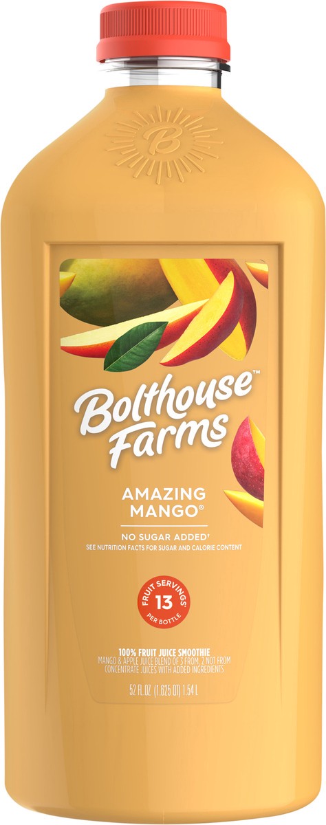 slide 3 of 5, Bolthouse Farms Amazing Mango Fruit Juice Smoothie - 52 fl oz, 52 fl oz