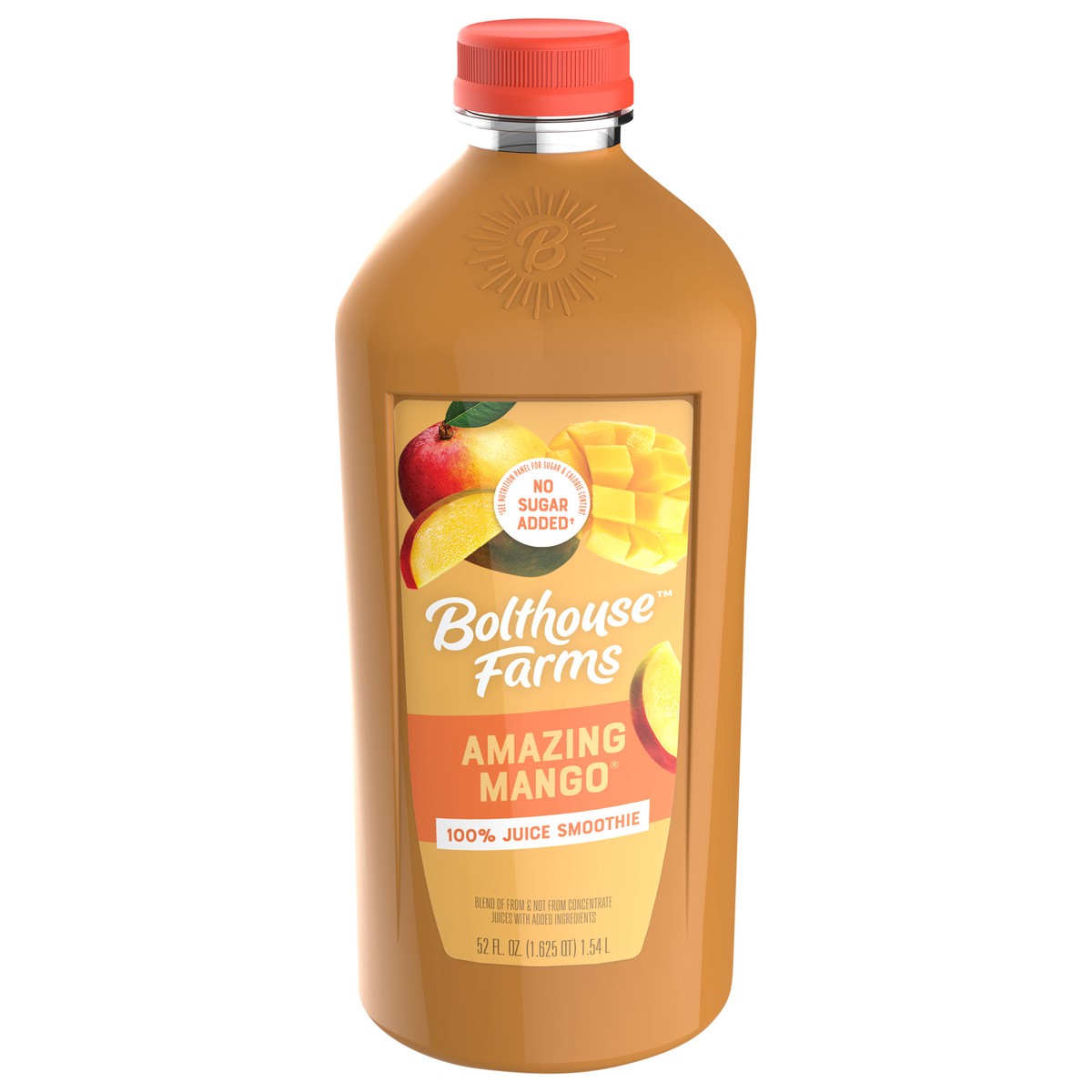 slide 1 of 5, Bolthouse Farms Amazing Mango 100% Fruit Juice Smoothie 52 fl oz, 52 fl oz