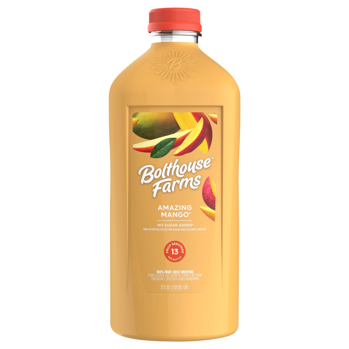 slide 1 of 5, Bolthouse Farms Amazing Mango Fruit Juice Smoothie - 52 fl oz, 52 fl oz