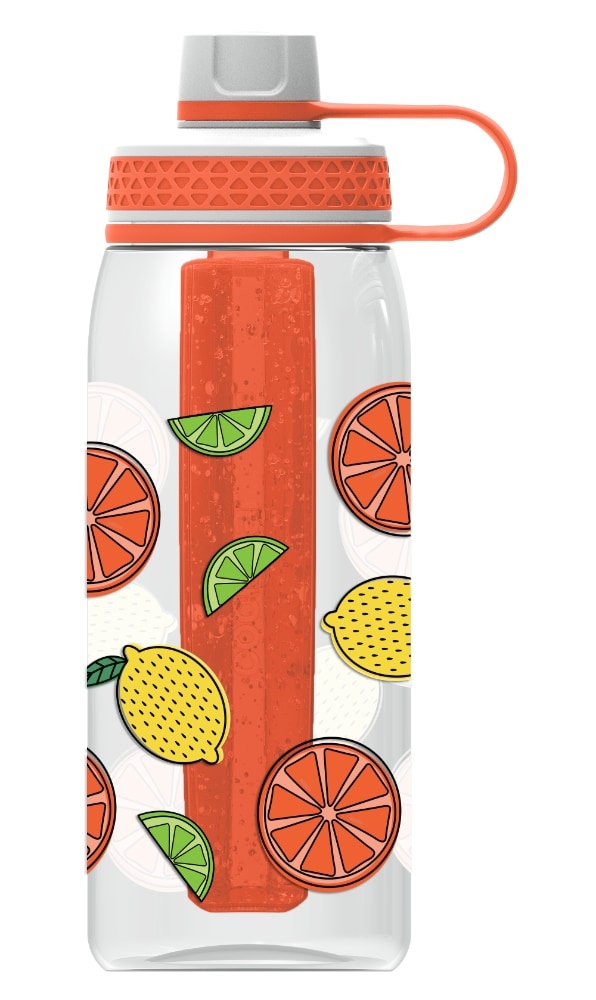 slide 1 of 1, Cool Gear Citrus Print Chug Bottle, 32 oz