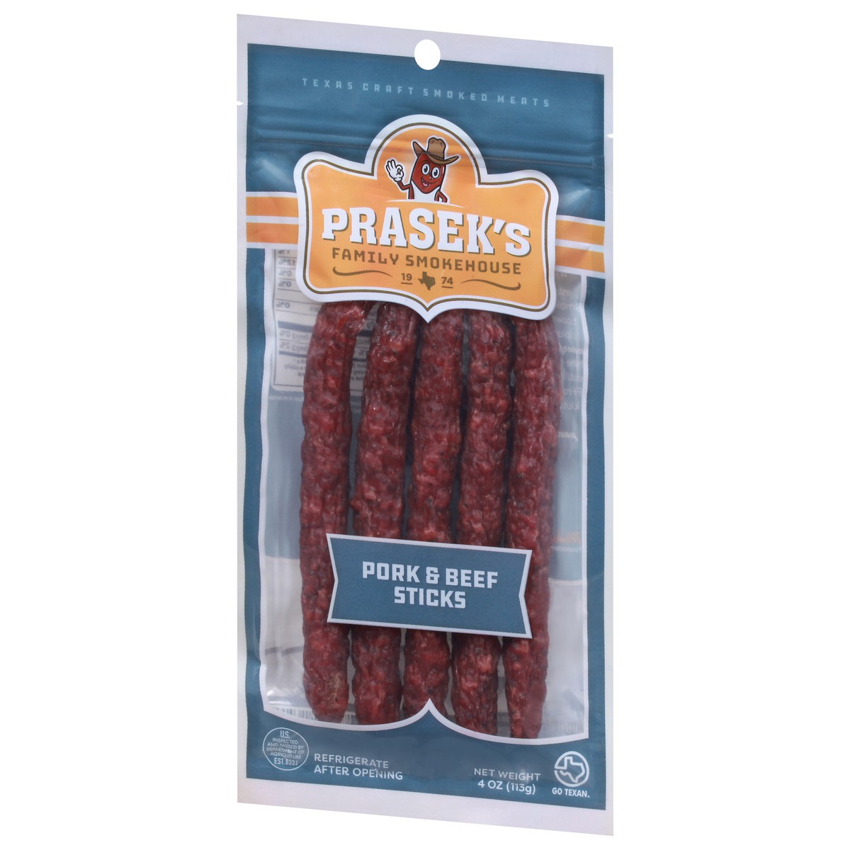 slide 4 of 14, Prasek's Smoked Midget Links, 4 oz