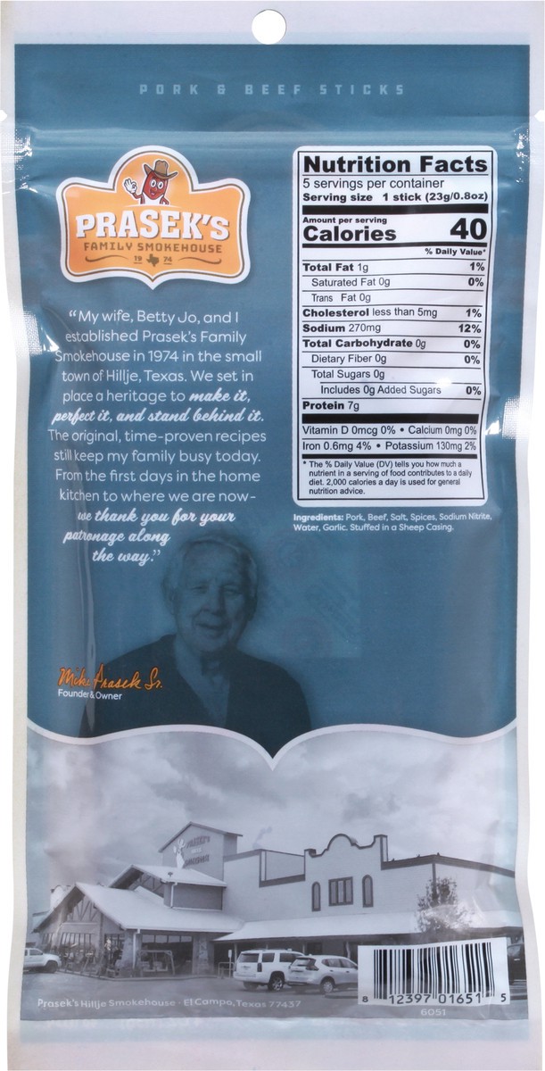 slide 11 of 14, Prasek's Smoked Midget Links, 4 oz