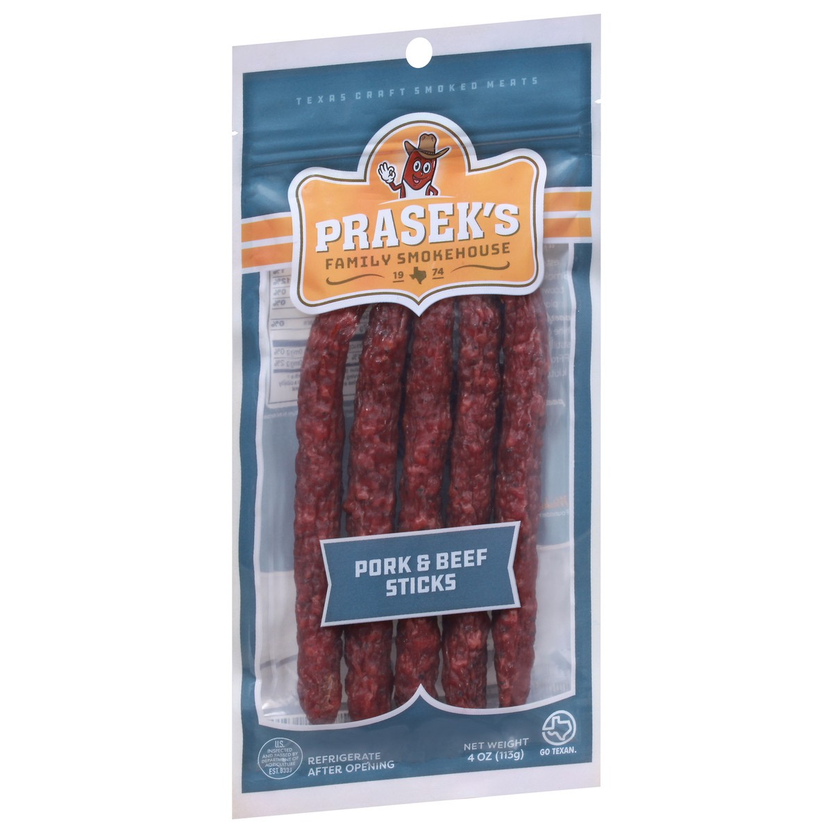 slide 5 of 14, Prasek's Smoked Midget Links, 4 oz