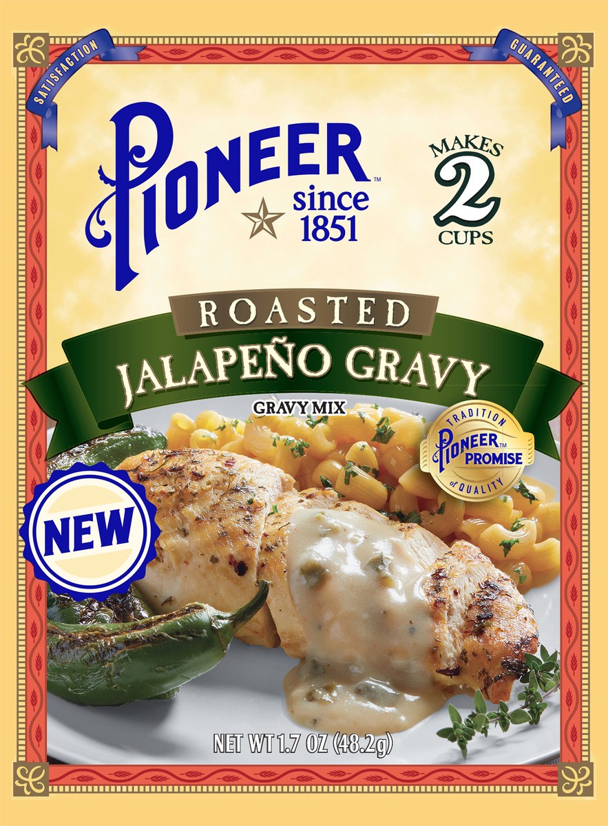 slide 2 of 3, Pioneer Roasted Jalapeno Gravy Gravy Mix 1.7 oz, 1.7 oz