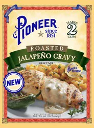 Pioneer Roasted Jalapeno Gravy Gravy Mix 1.7 oz