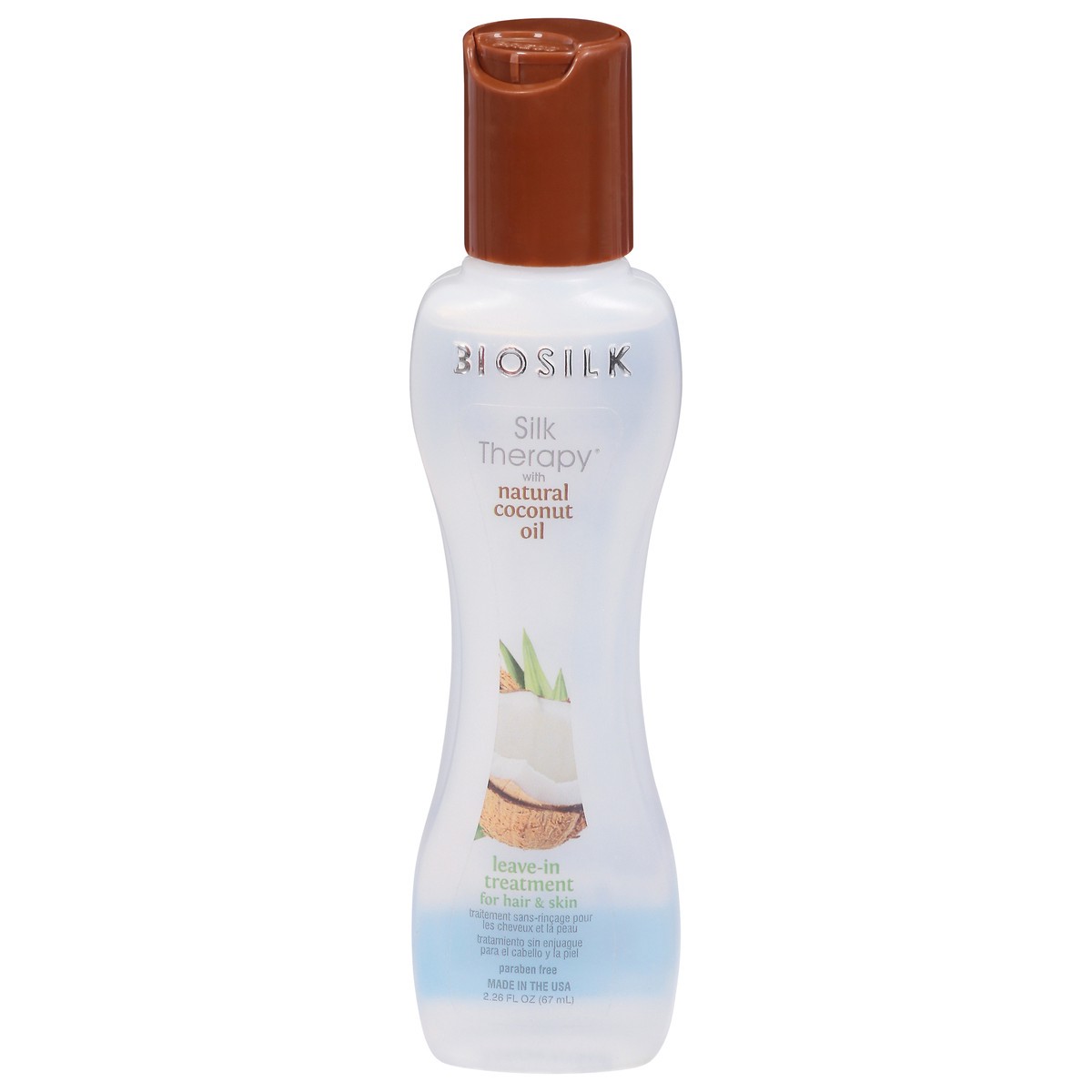 slide 1 of 9, BioSilk Silk Therapy Leave-In Treatment for Hair & Skin 2.26 fl oz, 2.26 fl oz