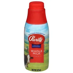 Purity Whole Milk with Vitamin D 1 pint