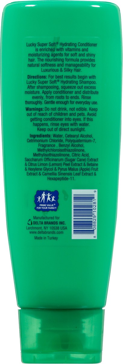 slide 11 of 12, Lucky Super Soft Normal Hair Fruit Extracts Hydrating Conditioner 12 fl oz, 12 fl oz
