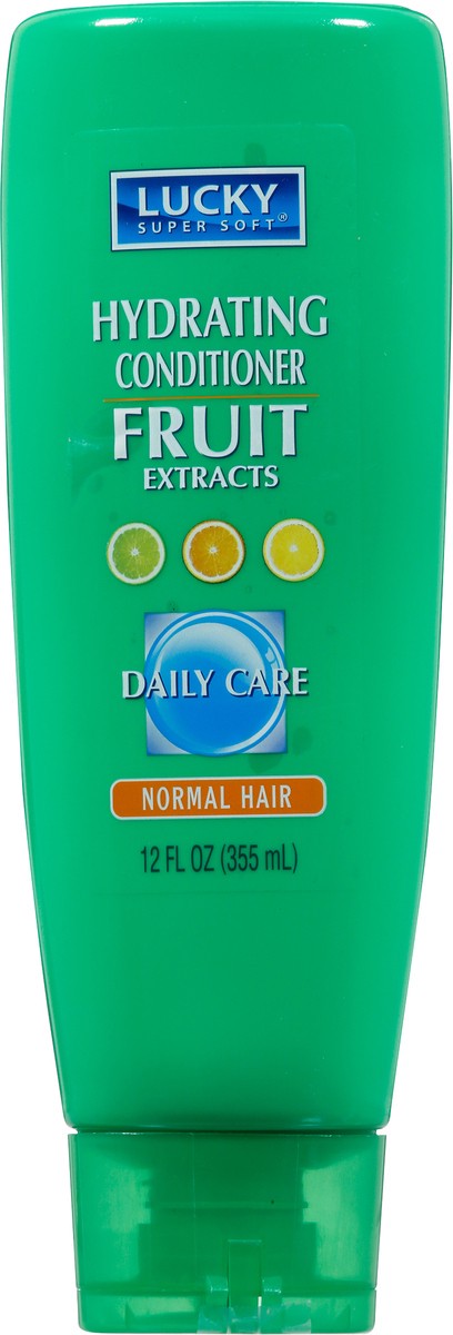 slide 12 of 12, Lucky Super Soft Normal Hair Fruit Extracts Hydrating Conditioner 12 fl oz, 12 fl oz