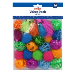 Meijer Catnip Cat Toy Value Pack, 24 Count