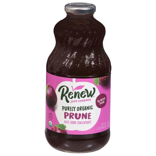 slide 1 of 1, Renew Juice Company Purely Organic Prune Juice from Concentrate 32 fl oz, 32 fl oz