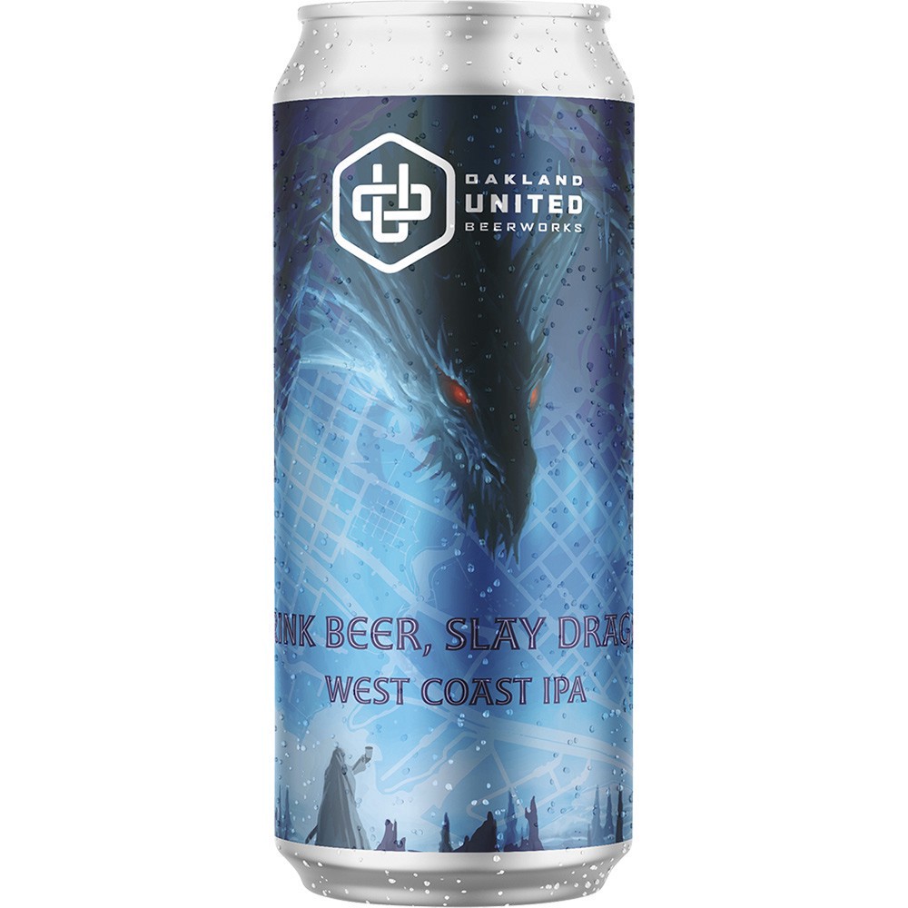 slide 1 of 1, Oakland United Drink Beer Slay Dra, 4 ct; 16 oz