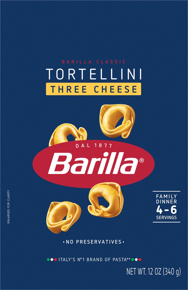 slide 2 of 8, Barilla Collezione Tortellini Three Cheese Pasta, 12 oz