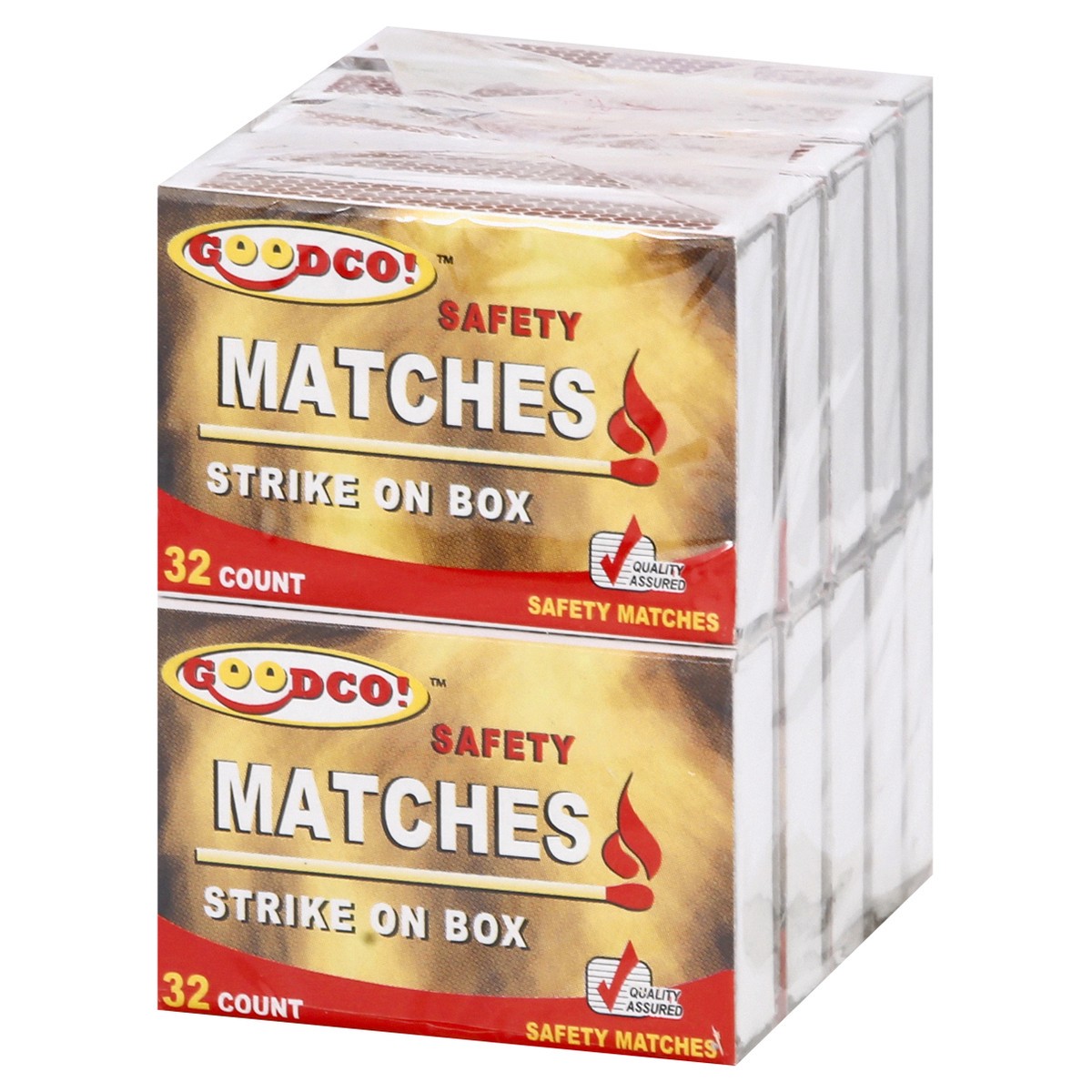 slide 6 of 9, GoodCo Safety Matches 10 ea, 10 ct