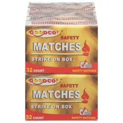 GoodCo Safety Matches - 10 ea