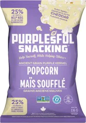 Purple Cheddar Popcorn