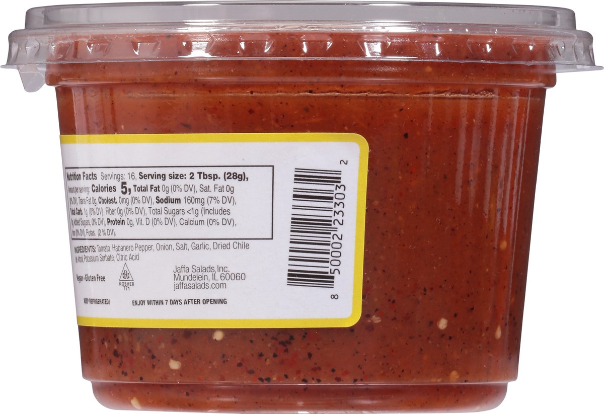 slide 2 of 13, Jaffa Salads Spicy Salsa De Chipotle 16 oz, 16 oz
