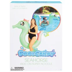 PoolCandy Ages 6+ Seahorse Ride-On Super Noodle 1 ea