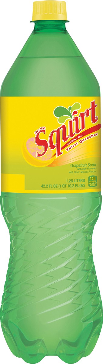 slide 7 of 12, Squirt Citrus Soda, 1.25 L bottle, 1.25 liter