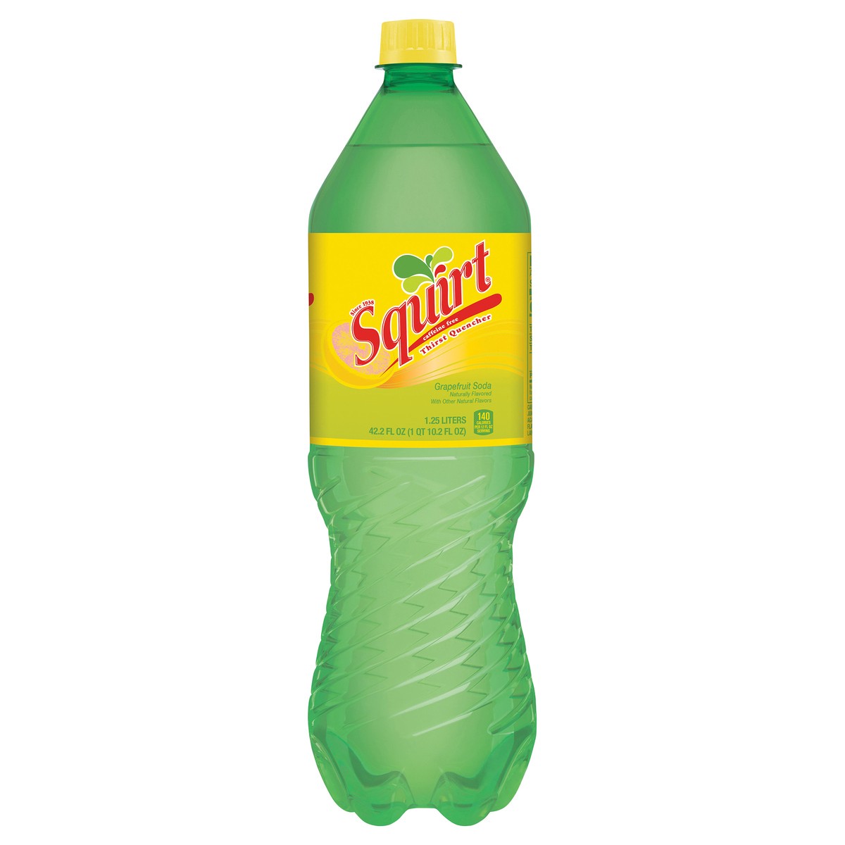 slide 10 of 12, Squirt Citrus Soda, 1.25 L bottle, 1.25 liter