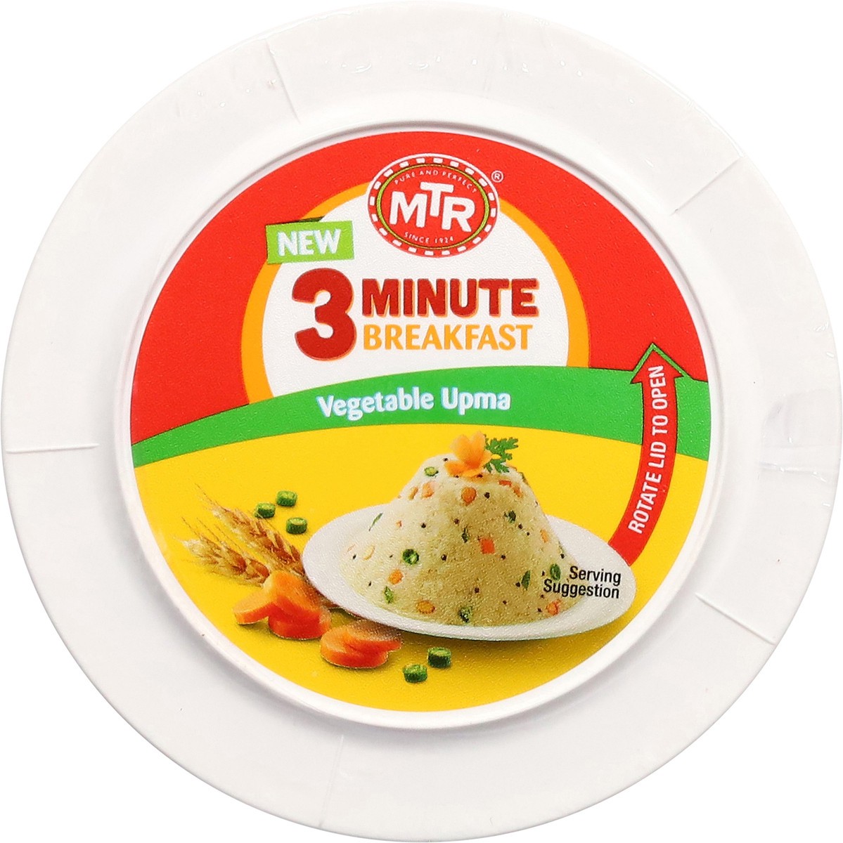 slide 10 of 13, Mtr 3 Minute Breakfast Vegetable Upma 2.82 oz, 2.82 oz