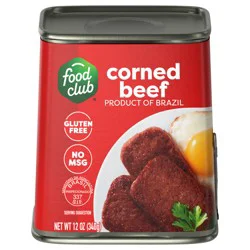 Food Club Corned Beef 12 oz