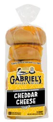 Gabriels Bakery Cheddar Cheese Bagel - 24 oz