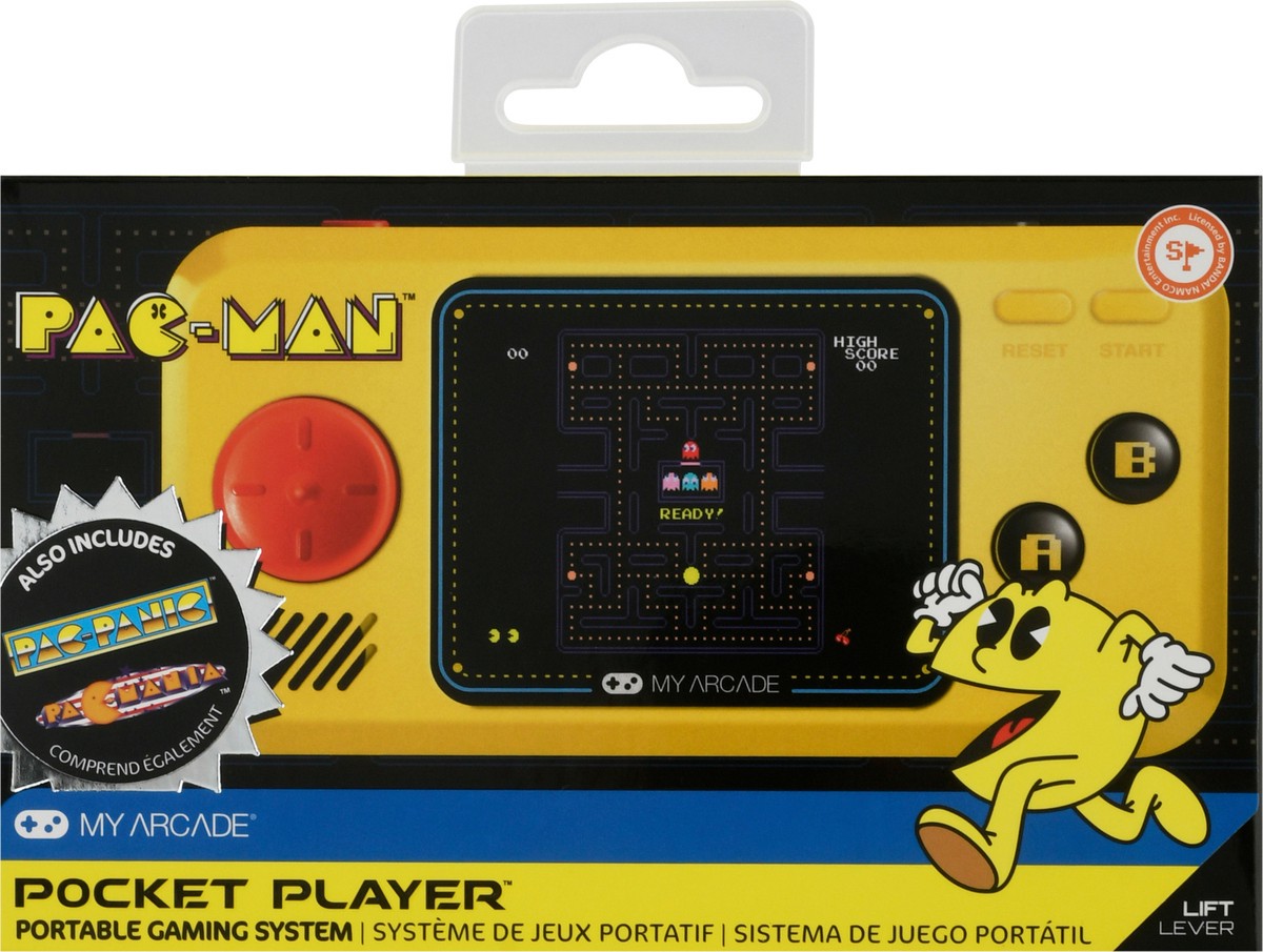 slide 1 of 9, My Arcade Pac-Man Pocket Player 1 ea Box, 1 ct