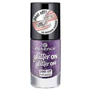 slide 1 of 1, Essence Glitter On Glitter Off Peel Off Nail Polish, 04 Spotlight On!, 0.282 oz